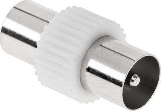 Złącze wt.TV-wt.TV metal/plastik