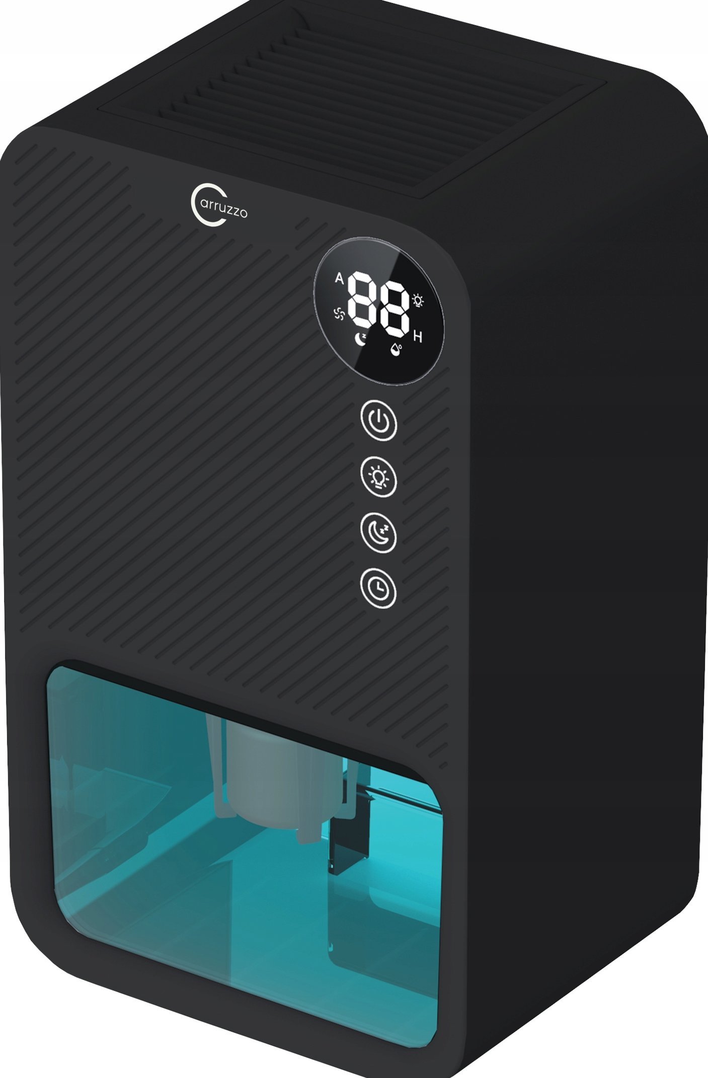 Wentylator Carruzzo Q34N OSUSZACZ POWIETRZA LED POCHŁANIACZ