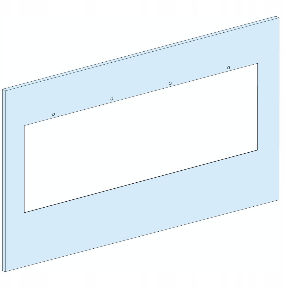 Schneider Metalowa osłona z wycięciem do ISFT400 600x450mm LVS03323