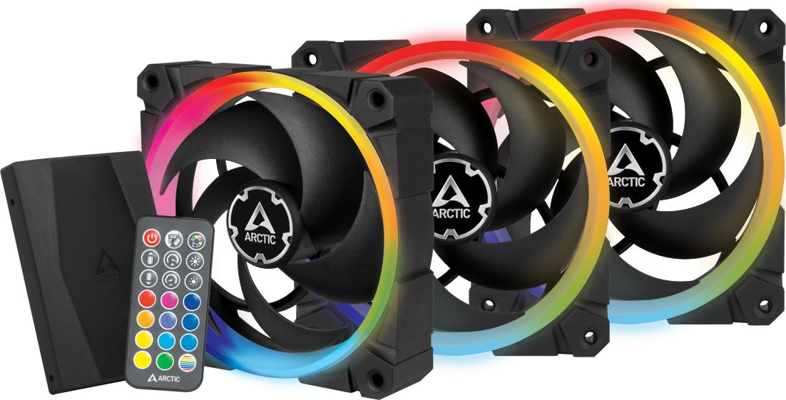 Wentylator Arctic BioniX P120 A-RGB 3-pack + Hub + Pilot (ACFAN00156A)
