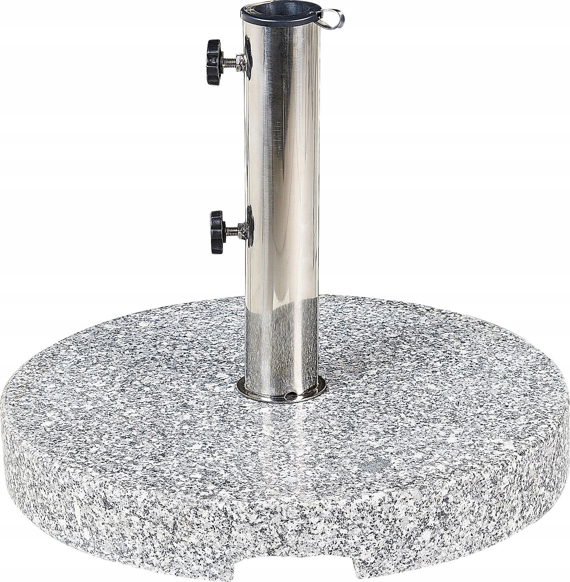 Beliani Podstawa pod parasol okrągła ⌀ 45 cm szara CEGGIA
