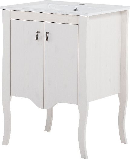 Comad Szafka pod umywalkę Elisabeth 59cm biała stojąca