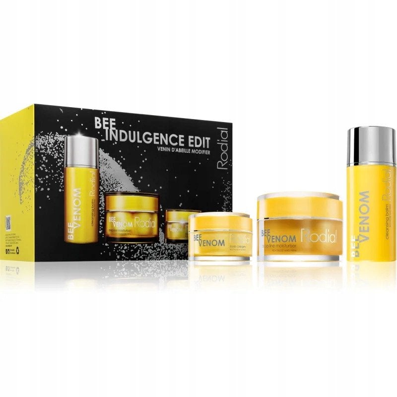 Bee Indulgente Edit Set Rodial: Bee Venom, Moisturizing, Cream, For Face, 50 ml + Bee Venom, Brightening, Eye Cream, 25 ml + Bee Venom, Eliminates Imp