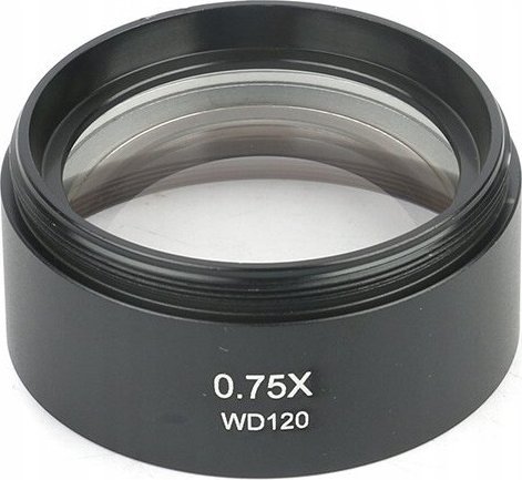 Mikroskop Rosfix OBIEKTYW SOCZEWKA BARLOWA 0,75X 120MM MIKROSKOP HQ