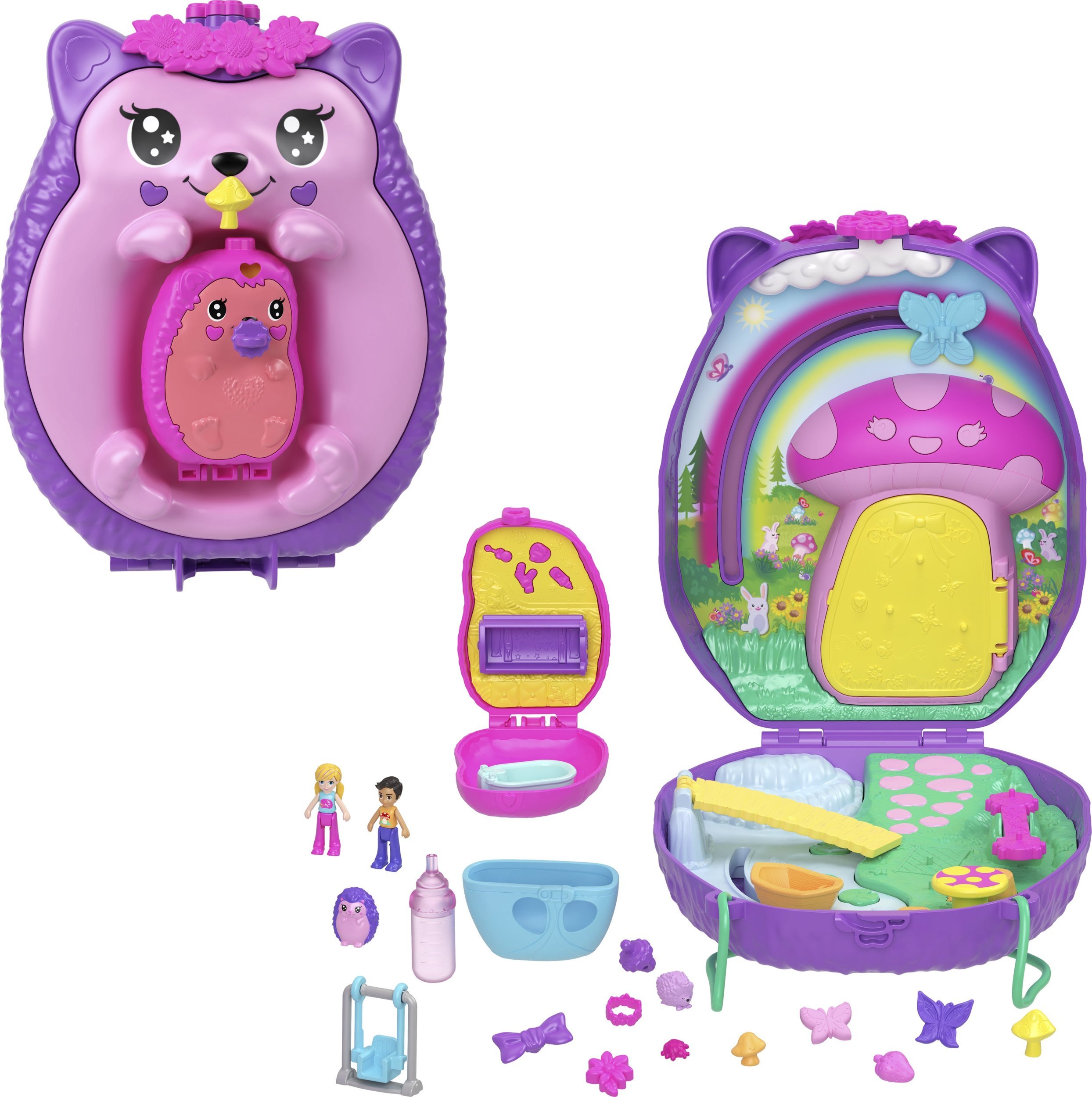 Polly Pocket Hedgehog Playset (JBJ91)