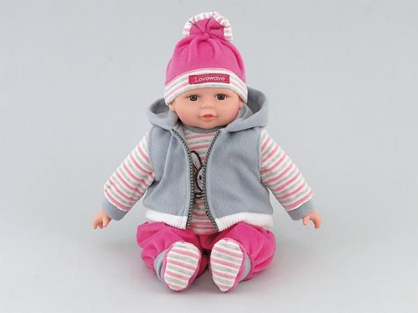 Adar Lalka z dźwiękiem 35cm w worku