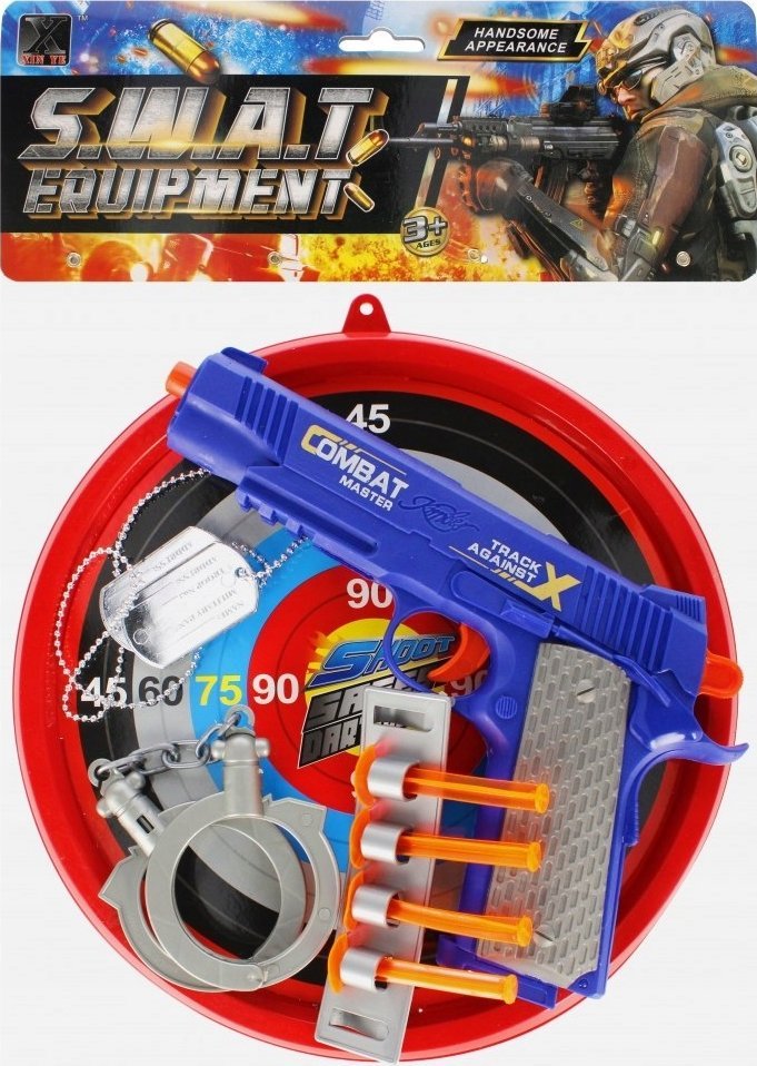 Mega Creative ZEST POLICYJNY AKC TARCZA 27X36 MC PBH 72/144