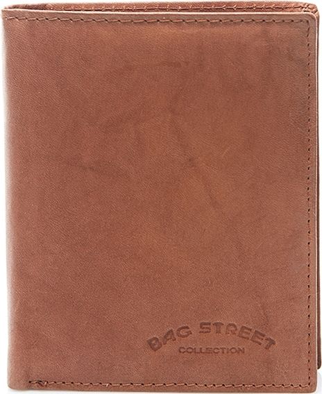 Bag Street Duży portfel męski skórzany brązowy C70