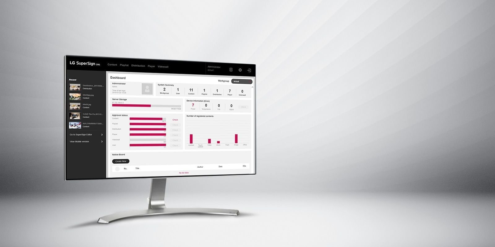 LG LG SuperSign CMS (LWSMB) el. license