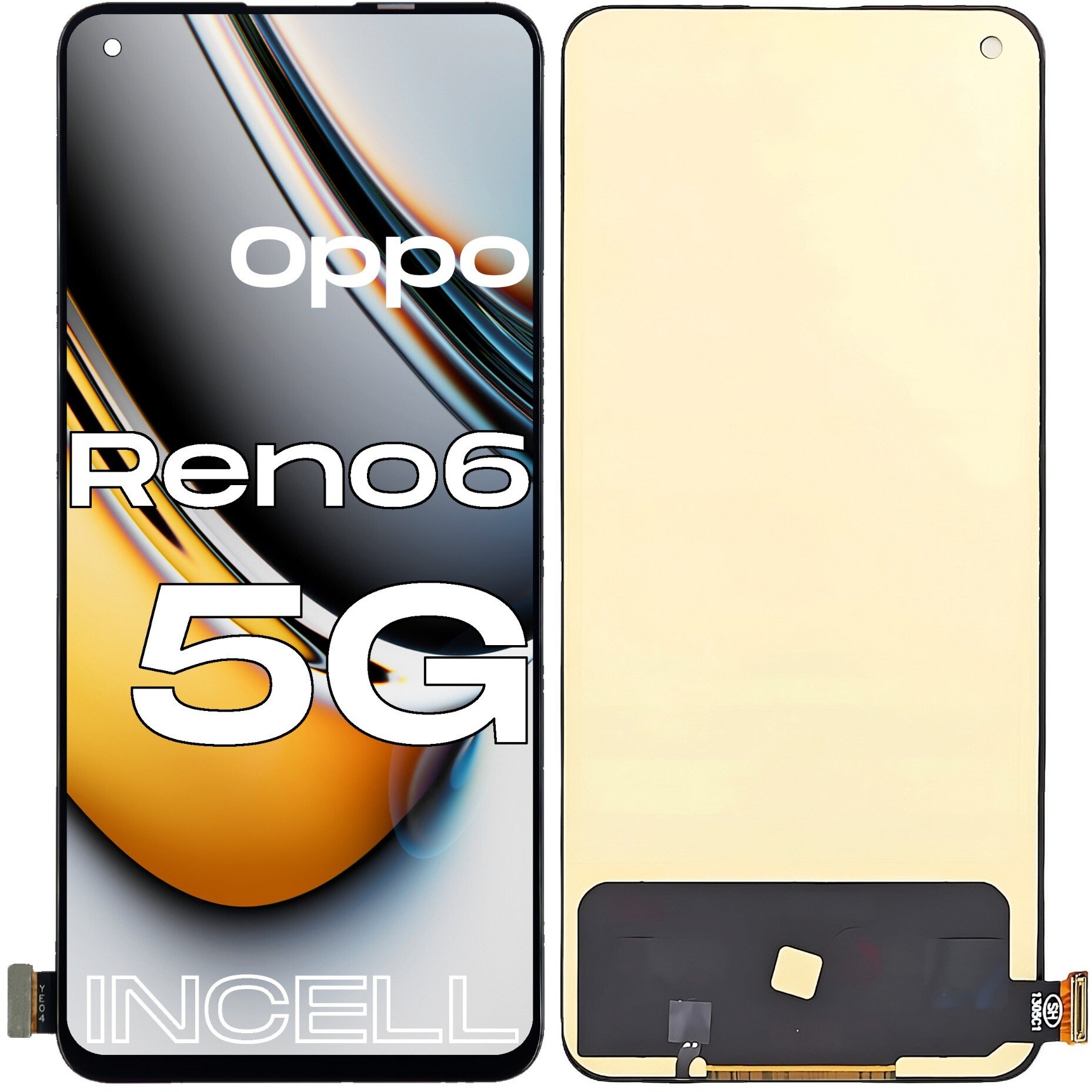 Wyświetlacz do Oppo Reno 6 5G LCD CPH2251 Ekran Incell