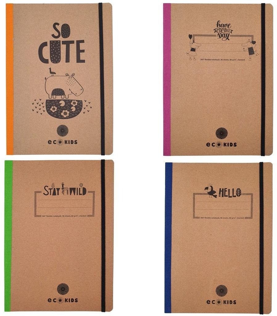 Ziemia Obiecana Brulion B5/96K kratka Flexi Eco* kids (10szt)