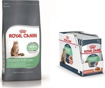 Royal Canin ROYAL CANIN Digestive Care 10kg + saszetka 12x85g (Sos) Digest Sensitive