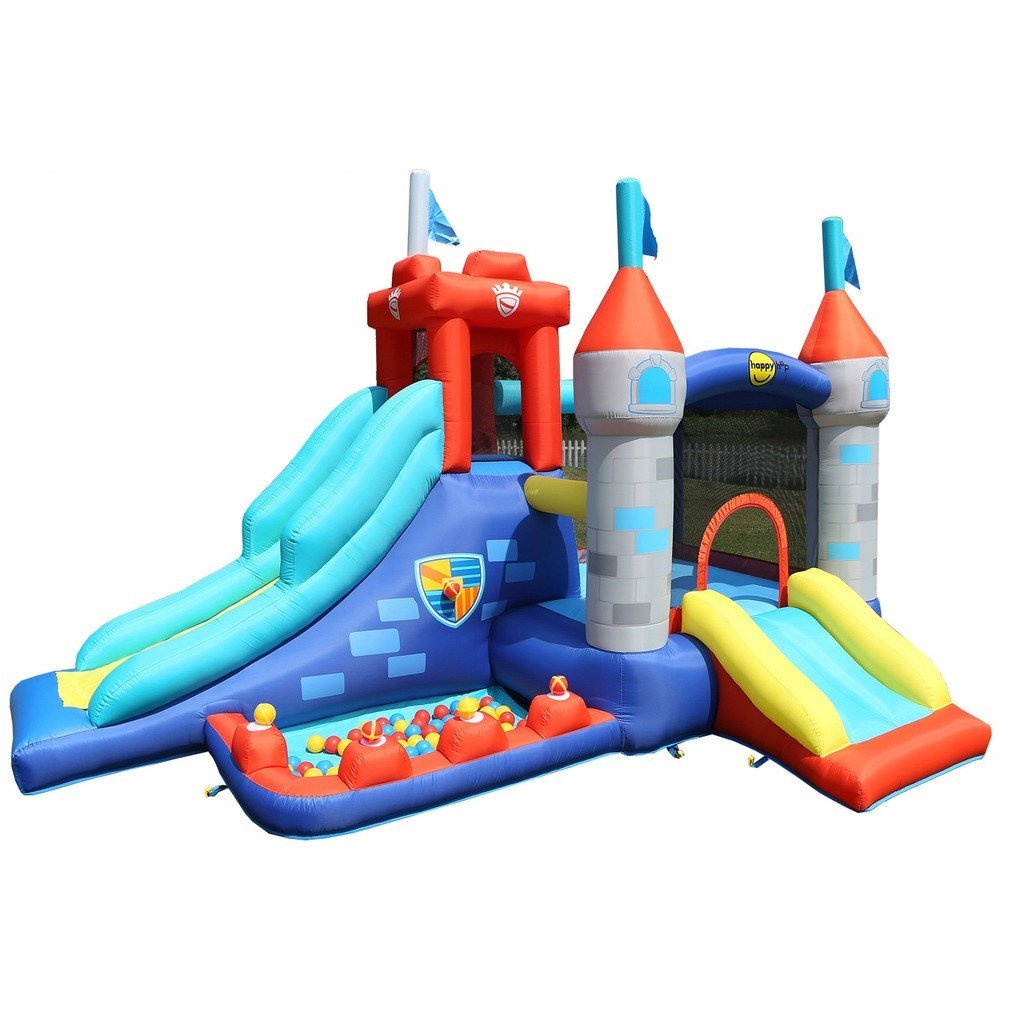 Dmuchany zamek FORTECA Plac Zabaw Zjeżdżalnia Basen Trampolina