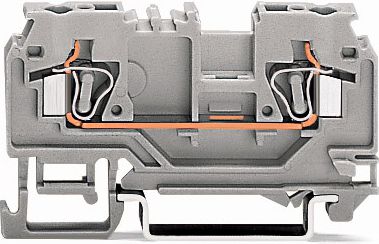 Wago Złączka szynowa 2-przewodowa 4mm2 niebieska (880-904)