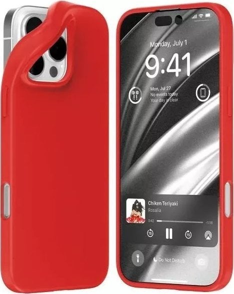 Mercury Mercury Soft iPhone 16 Pro Max 6,9" czerwony/red