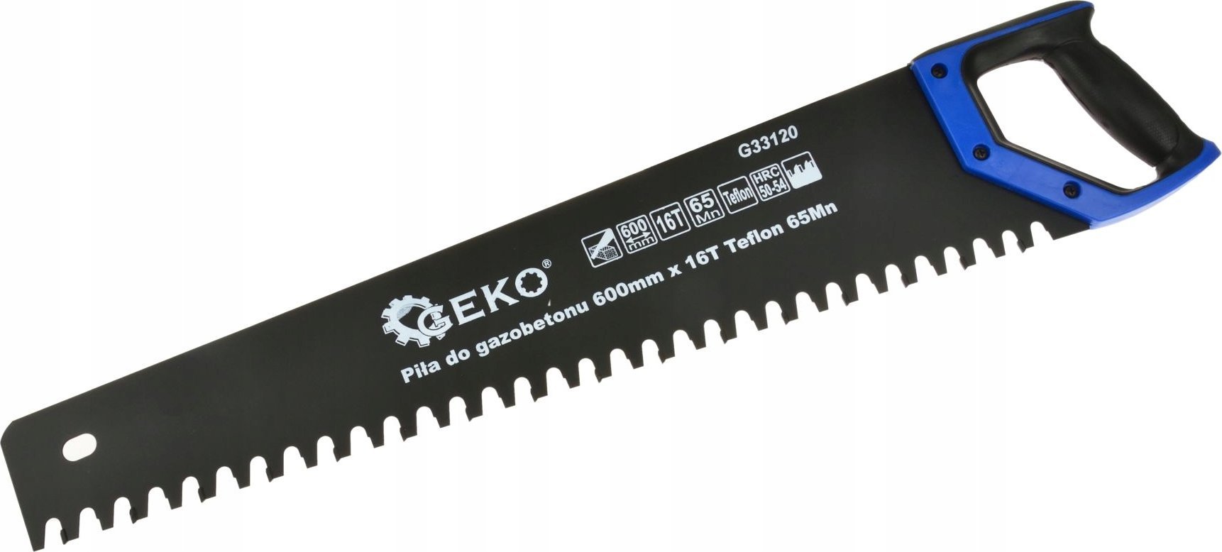 Geko Piła do gazobetonu 600mm 32/16T Teflonowa 65Mn (24)