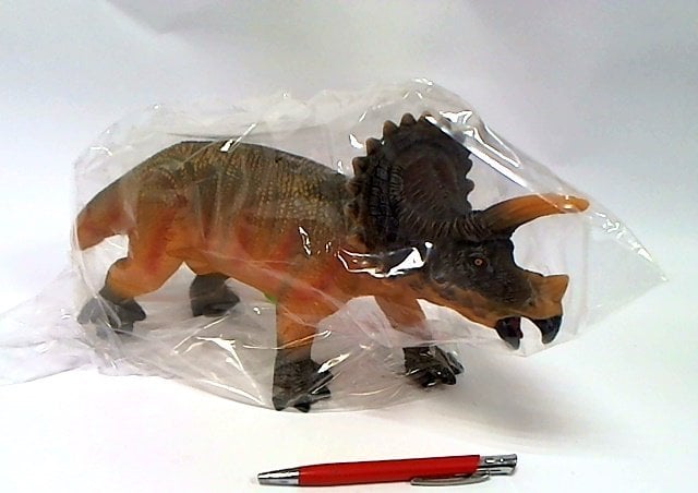 Figurka Moneks Dinozaur miękki Triceratops z dźw K1509 02098