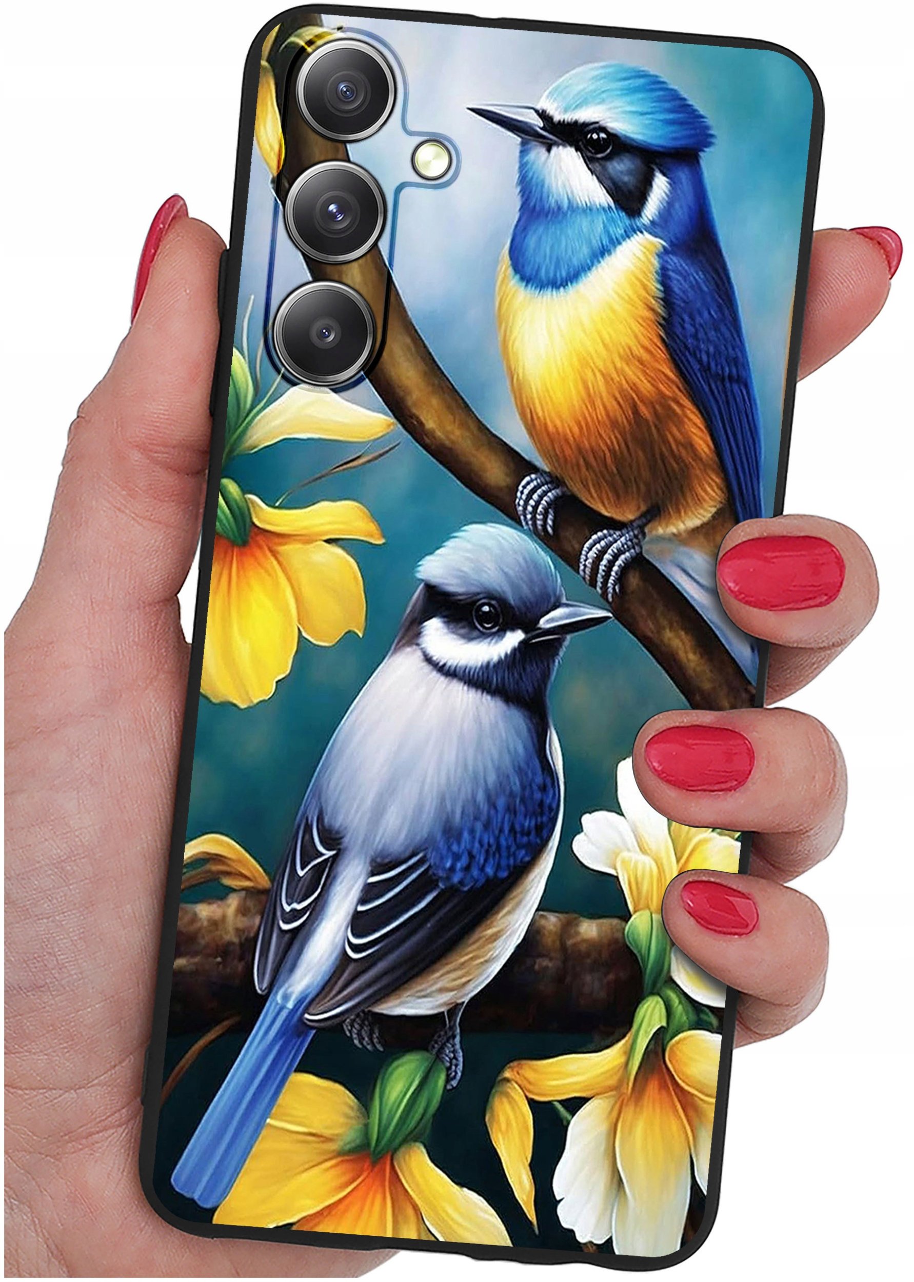 Etui do Samsung Galaxy S24 FE WZORY |SILIKONOWE MATT CASE + SZKŁO 9H