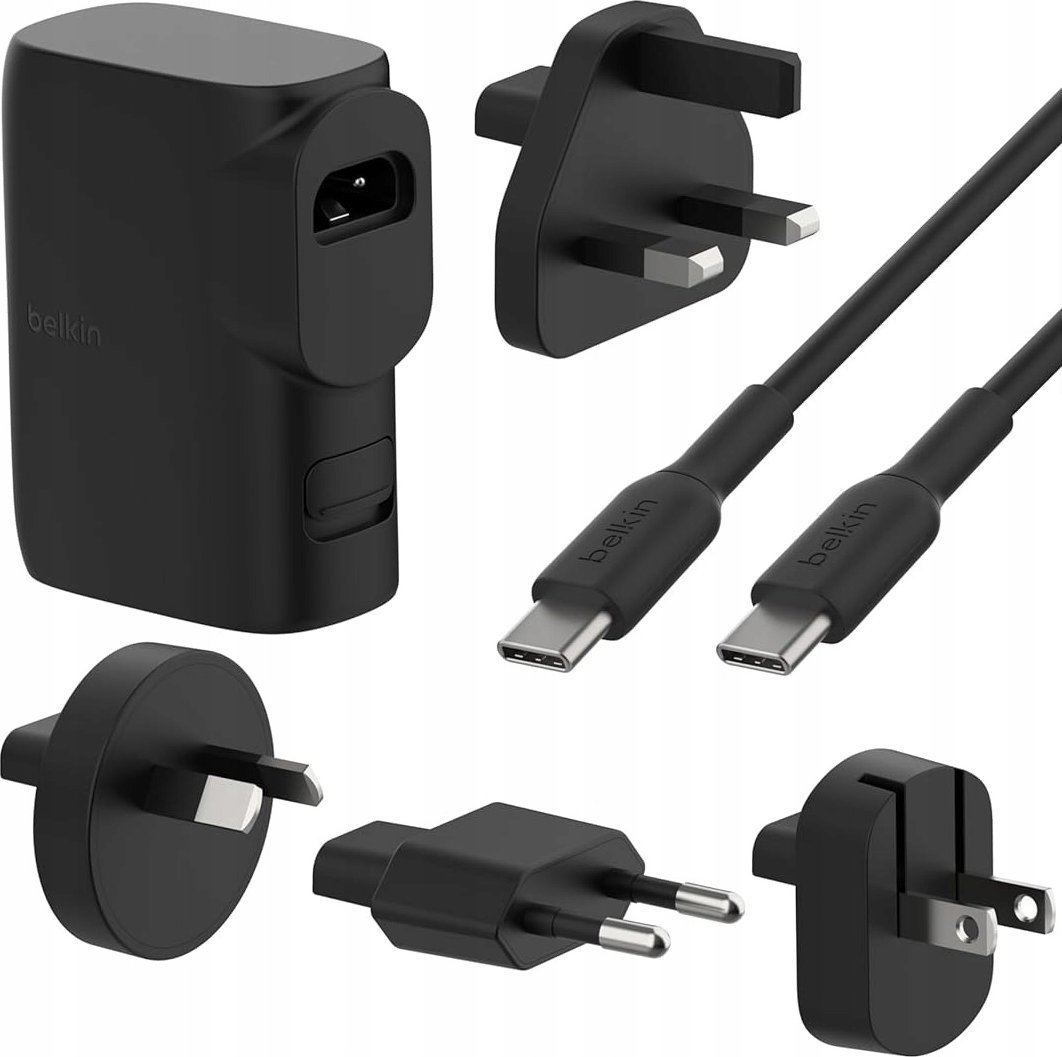 Ładowarka Belkin Ładowarka podróżna BoostCharge hybryd 25W 5k mAh +końcówki