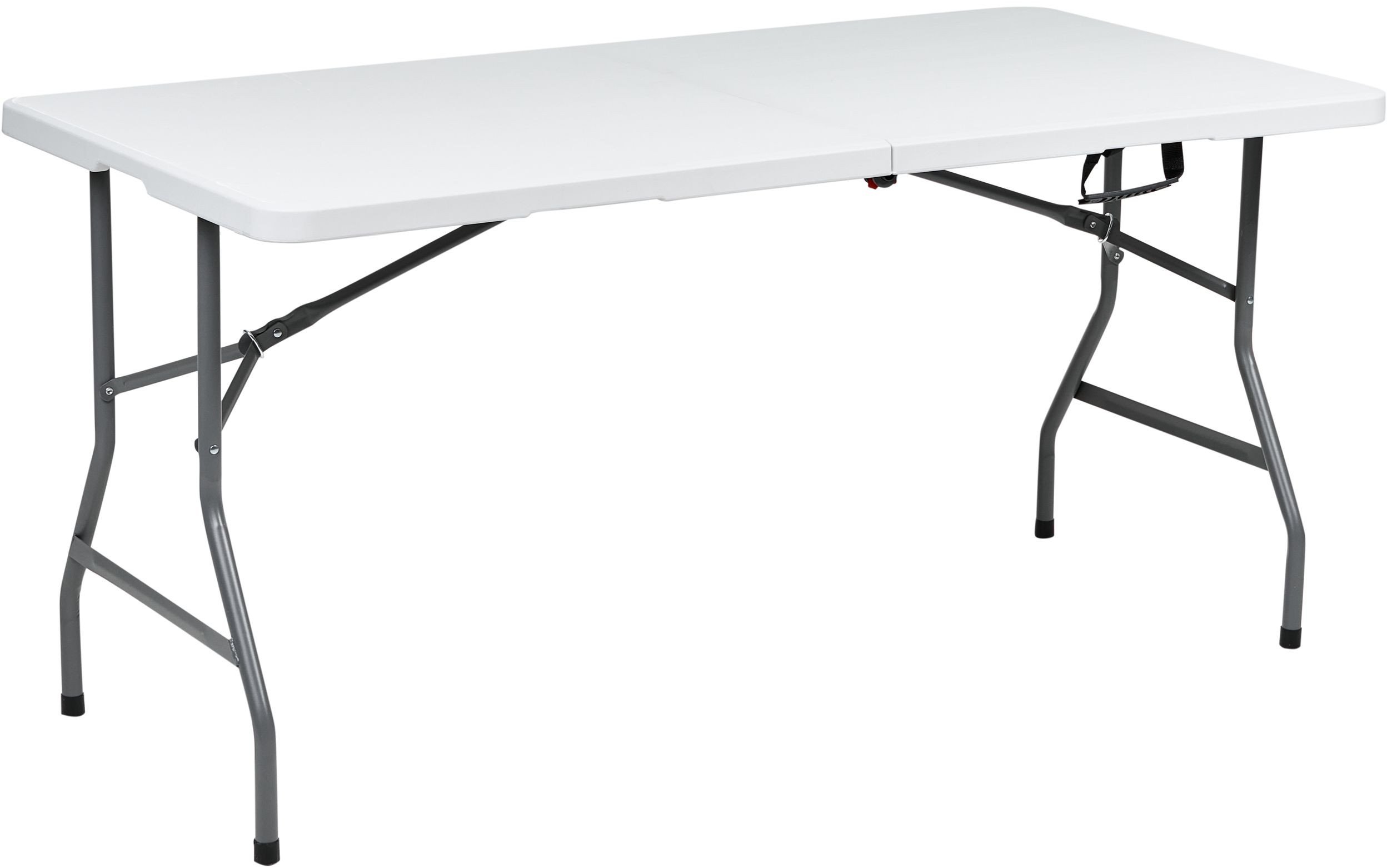 Stół ogrodowy dla 4 osób CUGNOLI 152 cm 74 cm Biały