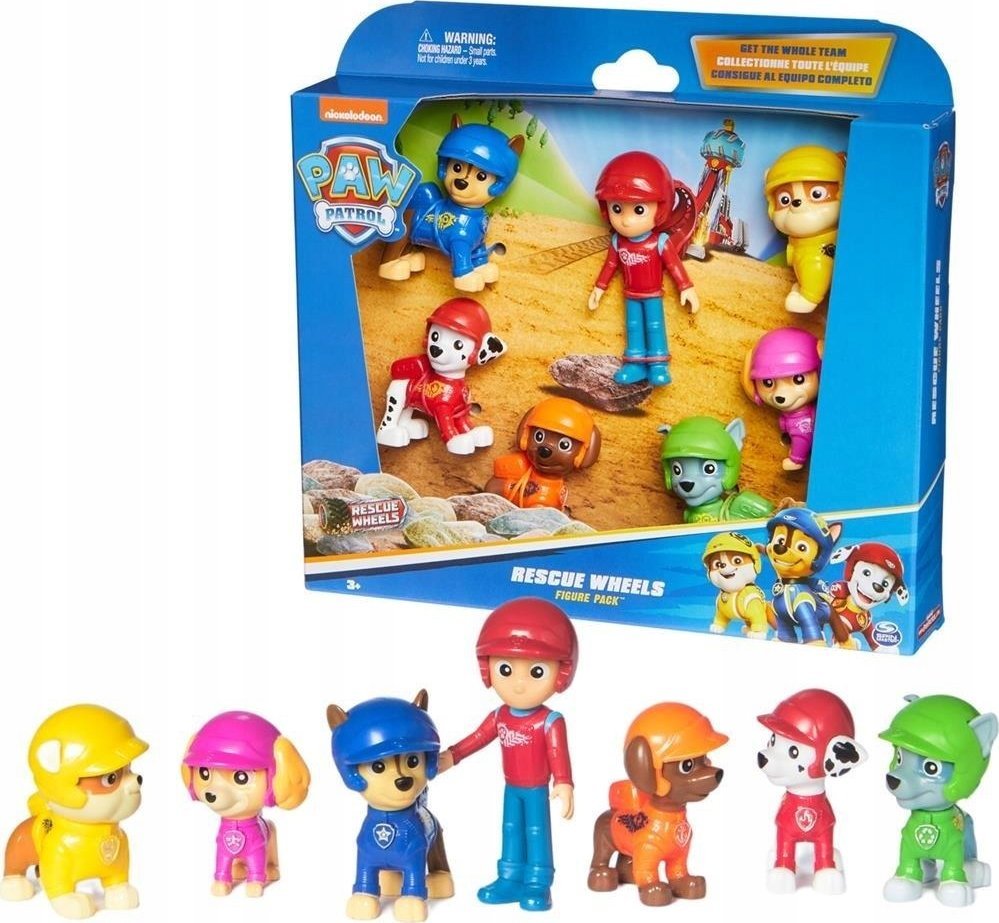 Paw Patrol Paw Patrol Rescue Wheels Giftpack 7 Pack