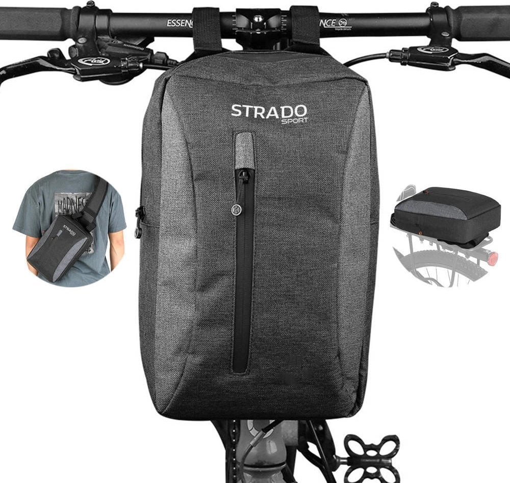 Strado Sakwa 3L uniwersalna torba na kierownicę hulajnogi Strado