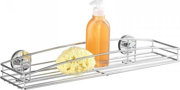 Koszyk prysznicowy Dekoracja domu prostokątny chrom (twm_451943)