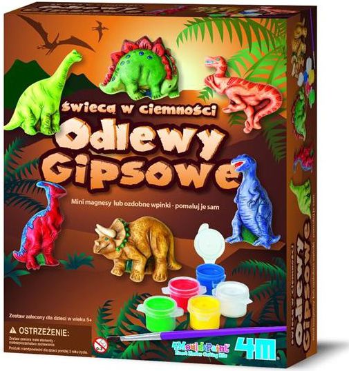 4M Odlewy Gipsowe, Dinozaury - 3514