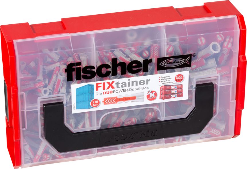 Fischer Zestaw kołków duopower FIXtainer 210 szt. (535968)