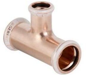 Geberit Mapress Kupfer - trójnik redukcyjny 28-22-28 (61261)