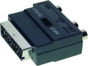 Adapter AV Adapter Scart, przełącznik Wejście/wyjście
