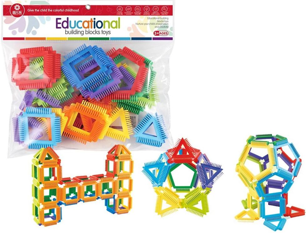 Askato Klocki szczotkowe - puzzle 32 elementy