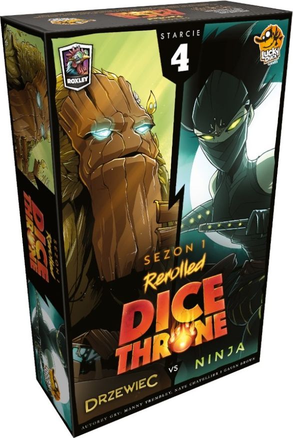 Lucky Duck Dice Throne: Starcie 4 - Drzewiec vs Ninja