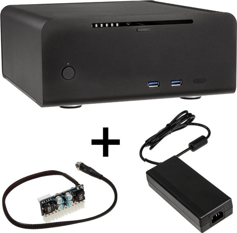 Obudowa Streacom ST-FC8B Alpha OPT + zasilacz (ST-FC8B-ALPHA-OPT)