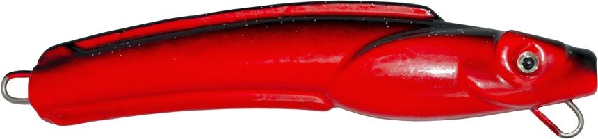 Sea Fox Pilker Shorty 130g, Red (43-SH-130-R)