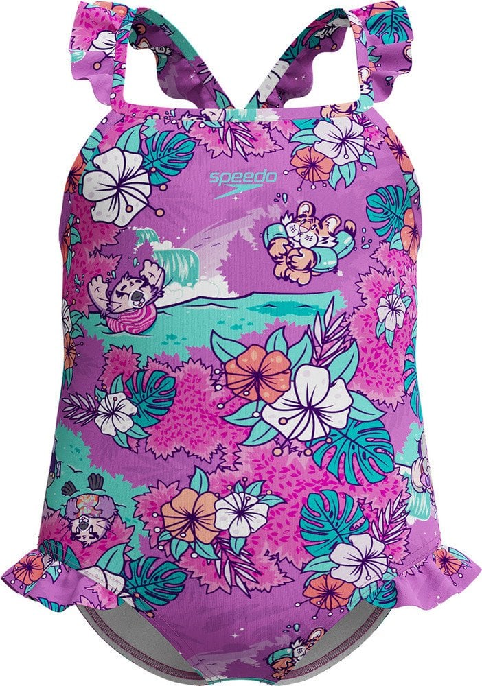 Dziecięcy Strój Kąpielowy Lts Digi Frill Trsp If rozmiar 3