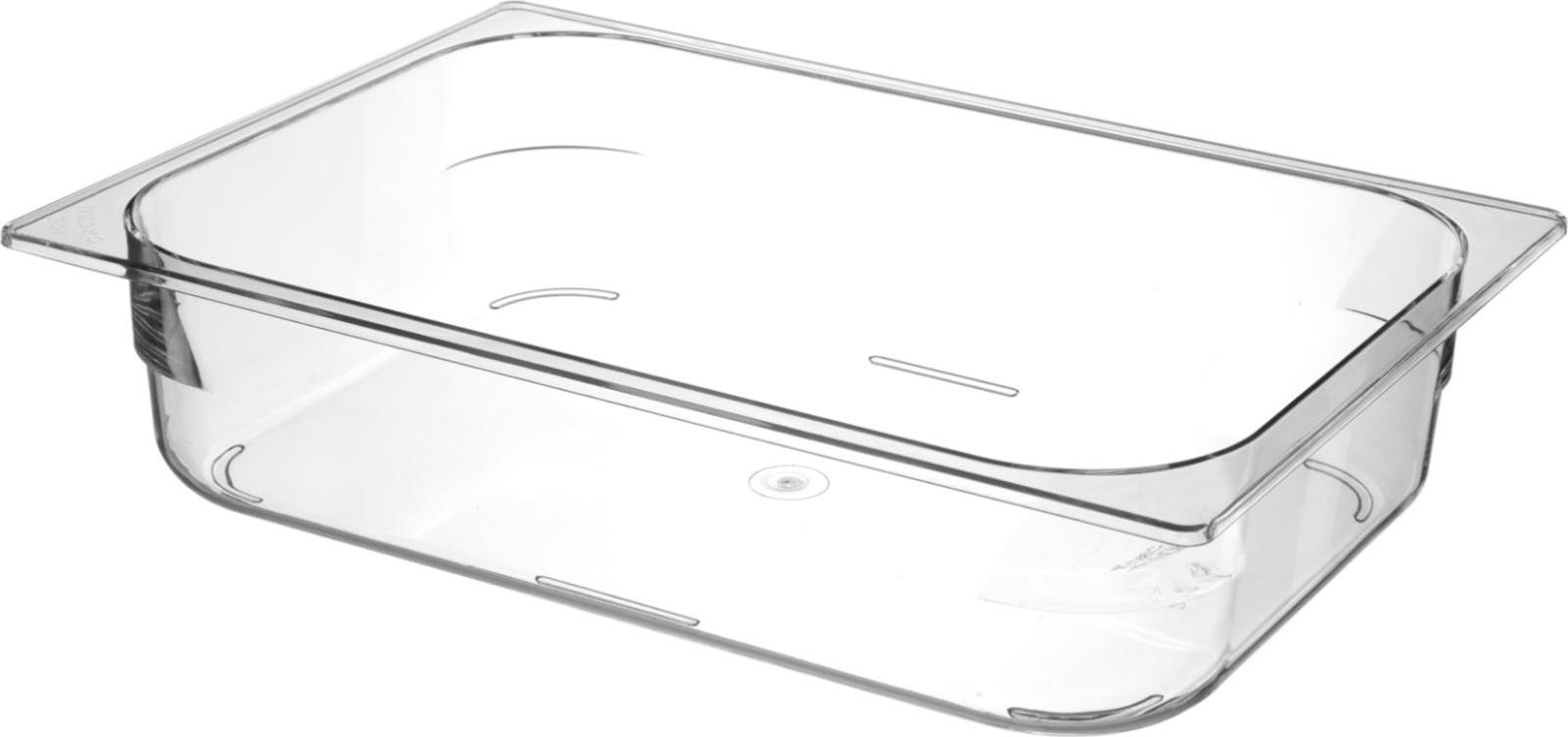 Hendi Kuweta pojemnik do lodów z poliwęglanu 360x250x80mm - przezroczysty 5L - HENDI 807057 Kuweta pojemnik do lodów z poliwęglanu 360x250x80mm - prze