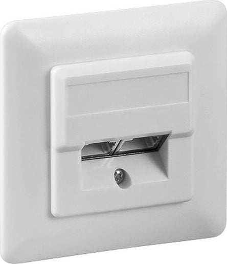 PremiumCord Zásuvka 2xRJ45 pod omítku, UTP Cat5e