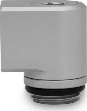 EK Water Blocks EK Water Blocks EK-Torque Micro Adapter 90 Grad G1/4 Zoll AG auf G1/4 Zoll IG - drehbar, Satin Titanium