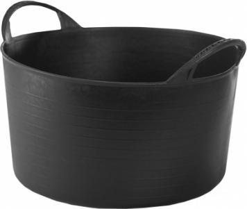 Kosz na pranie UN elastyczny flexi czarny 14L