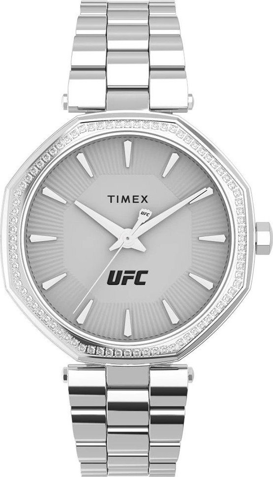 Zegarek Timex Zegarek damski Timex TW2V83200 srebrny