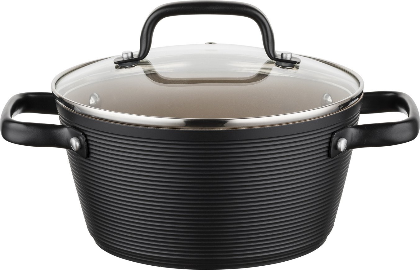 Florina Garnek aluminiowy Carina Black by Mateusz Gessler 20 cm 2,2l