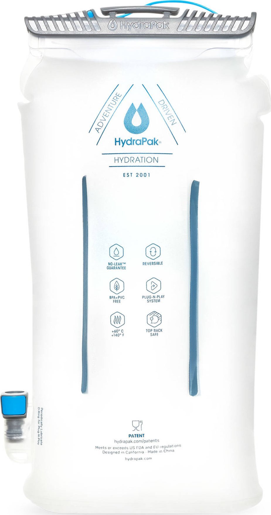 HydraPak Bukłak HydraPak Contour 2L - clear Uniwersalny