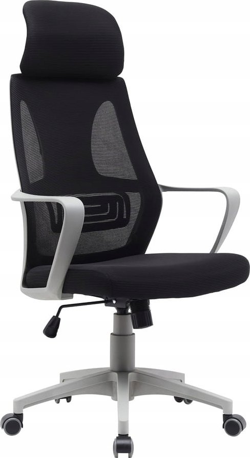 Krzesło biurowe Signal Fotel biurowy obrotowy Q-095 czarny/szary