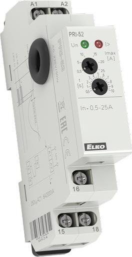 ELKO EP ELKO EP PRZEKAŹNIK DO NADZOROWANIA PRĄDU PRI-52