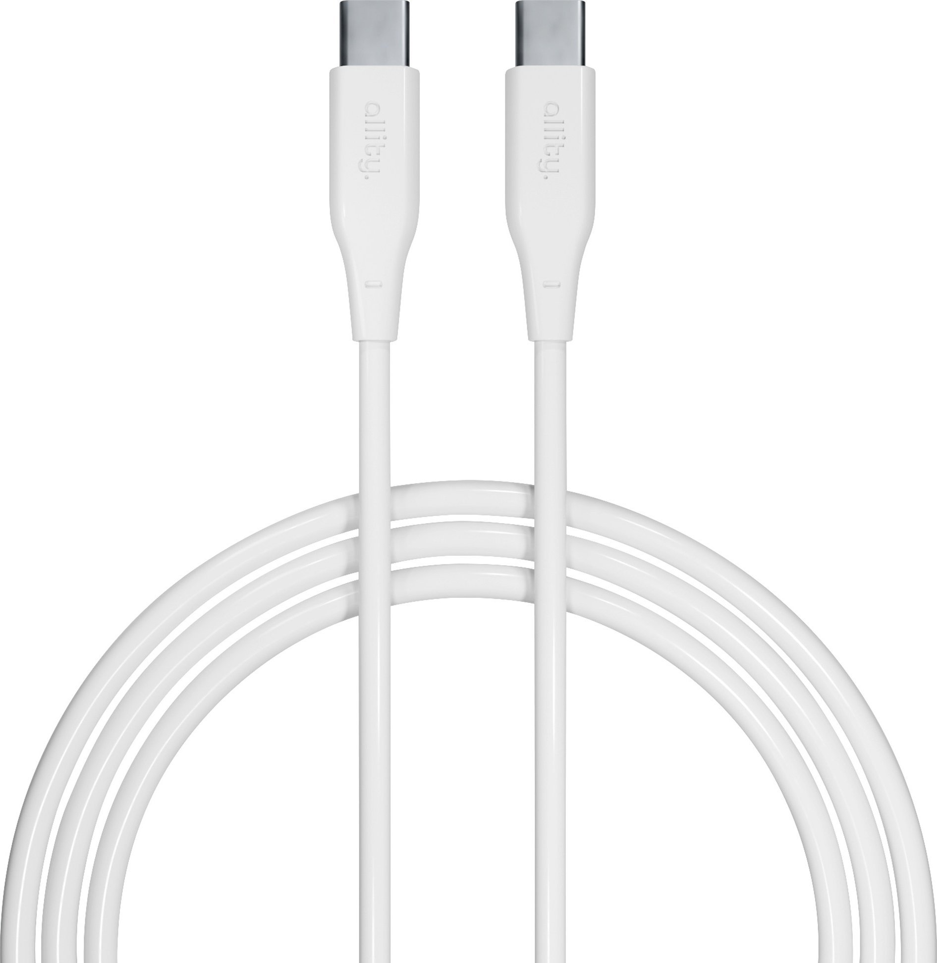 Kabel USB Allity kabel AUC-02 USB-C - USB-C 2,0 m 100W biały