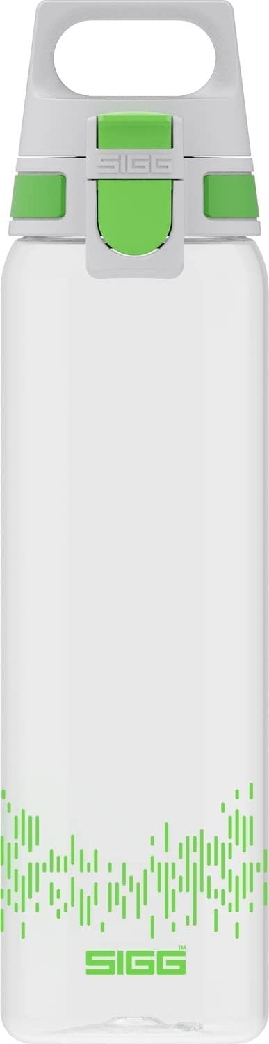 SIGG SIGG drinking bottle Total Clear One MyPlanet "Green" 0.75L (transparent/light green, one-hand closure ONE)