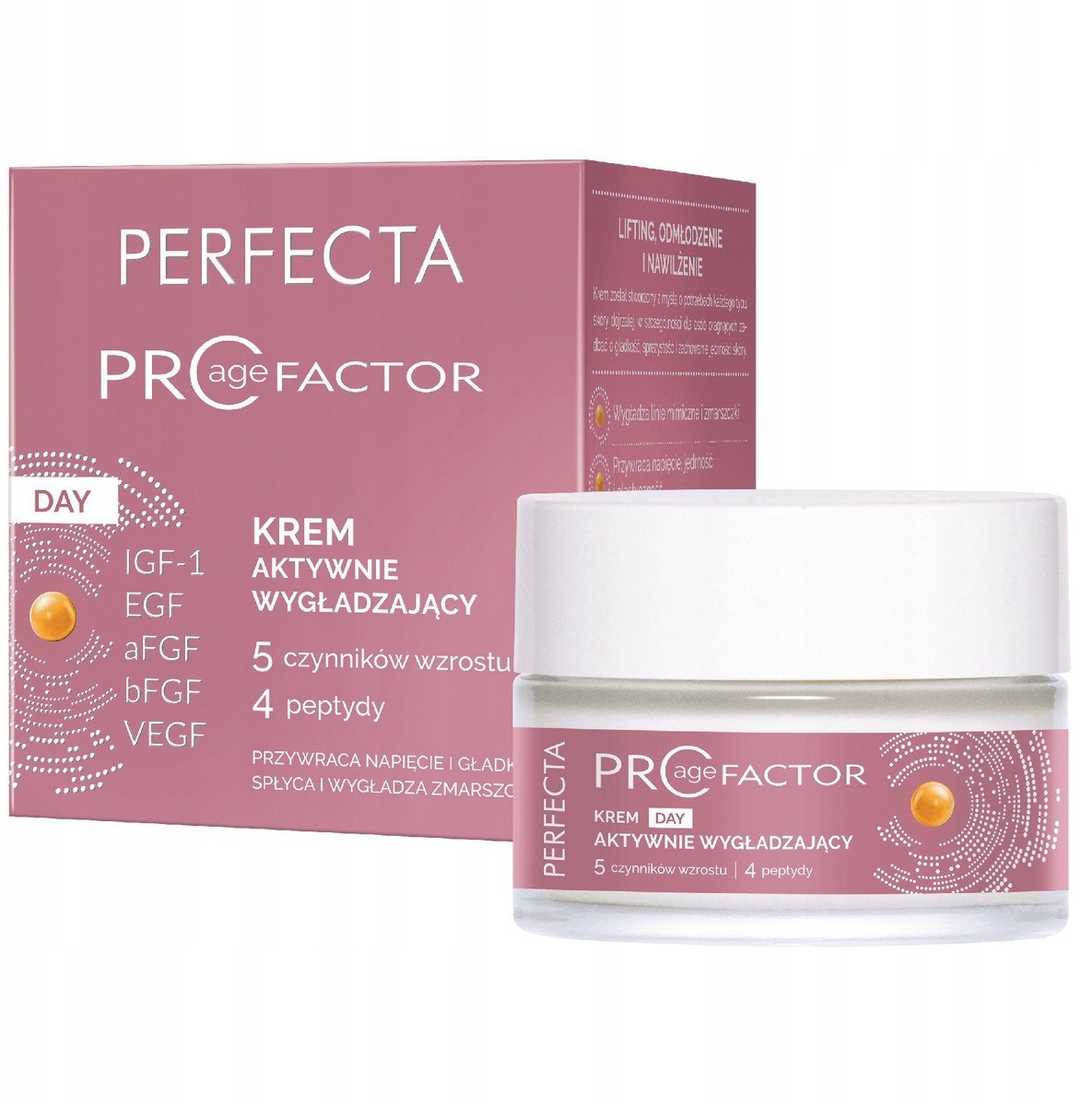 PERFECTA_Pro Age Factor krem aktywnie wygładzający na dzień 50ml
