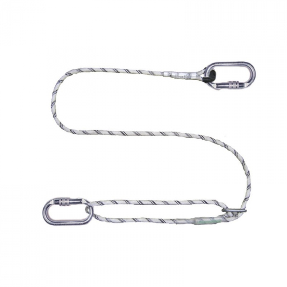 Dedra Linka opasująca z regulacją długości 2m z karabińczykami - BHSZ15