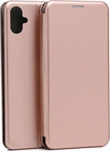 Beline Beline Etui Book Magnetic Samsung A05 różowo-złoty/rose gold